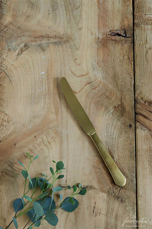 COSTA  NOVA（コスタノバ） ｜  PRADO（プラド）デザートナイフ ゴールド