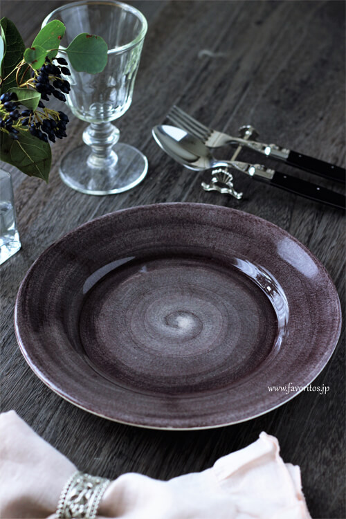 MATEUS(マテュース) ｜ベーシック　ラウンドプレート 25cm