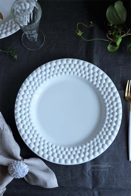 MATEUS(マテュース) ｜バブルス ラウンドプレート 28cm