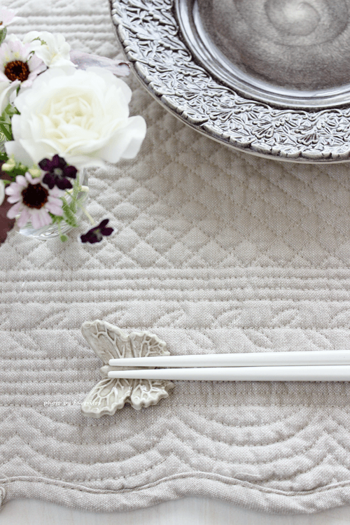 MATEUS(マテュース) ｜箸置き バタフライ S サンド