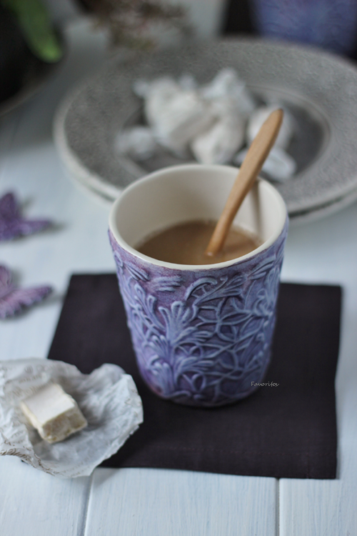 MATEUS(マテュース) ｜レース　マグ　パープル