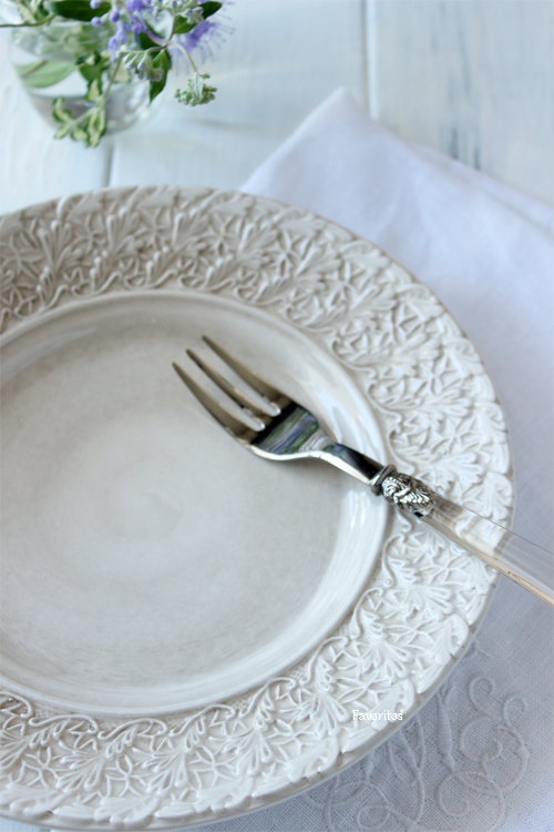 MATEUS(マテュース) ｜レースプレート 21cm サンド