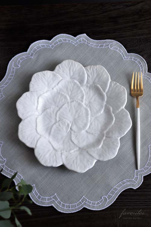 BORDALLO PINHEIRO (ボルダロ・ピニェイロ) ｜ゼラニウム　フルーツプレート