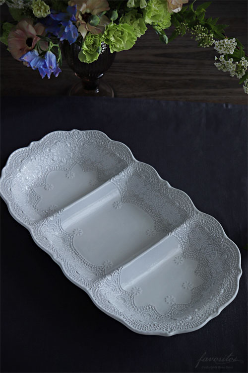 La Ceramica（ラ・セラミカ ） ｜メルレット スリーディバイダープレート