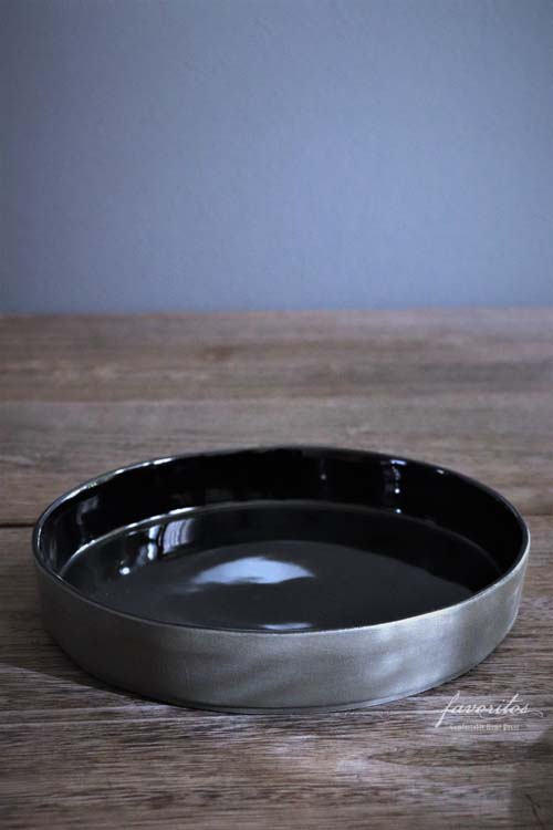 COSTA NOVA（コスタノバ） ｜ LAGOA ECO GRES（ラゴア エコ　グレース）　スープ＆パスタプレート ブラック