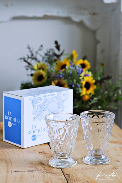 La Rochere（ラ・ロシェール）｜リヨネ　ゴブレット（200ml） ペア GIFT（化粧箱入り／クリア）