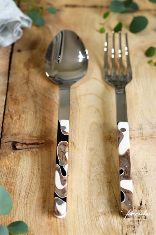 SABRE PARIS(サーブル　パリ)｜ビストロ デューン サービングセット(ブラック / アイボリー)