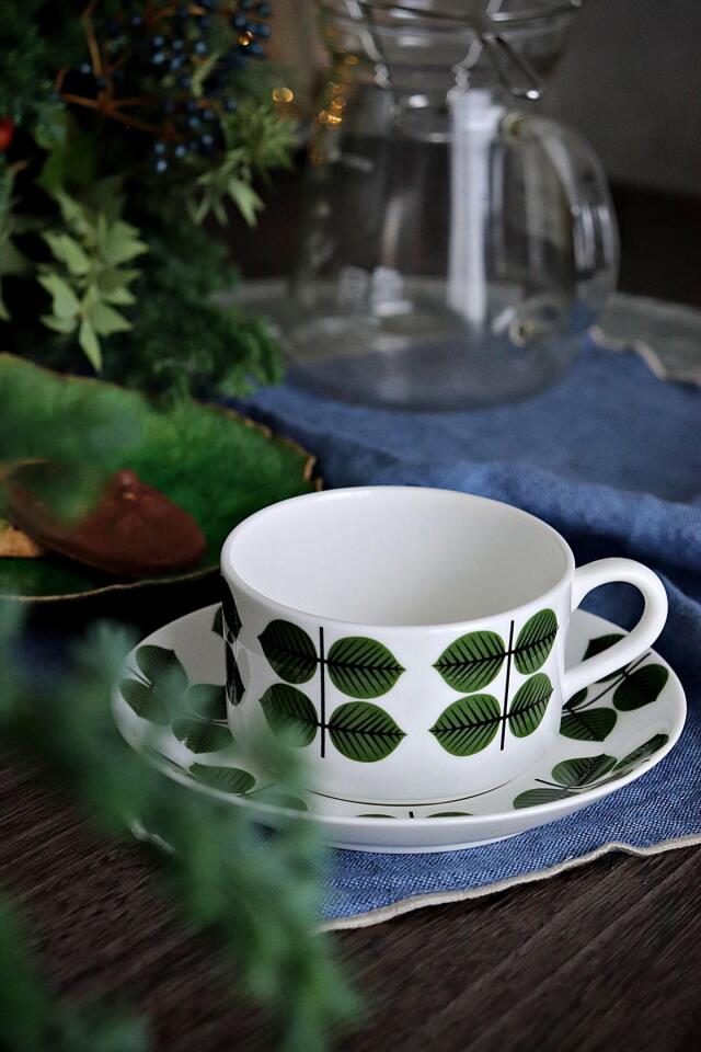 「復刻版」Gustafsberg(グスタフスベリ)|Bersa(ベルサ) コーヒーカップ&ソーサー(正規品)