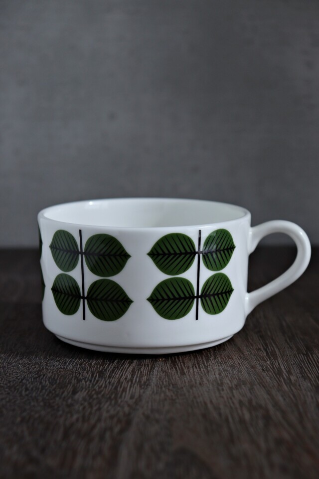 「復刻版」Gustafsberg(グスタフスベリ)｜Bersa(ベルサ)　コーヒーカップ＆ソーサー（正規品）