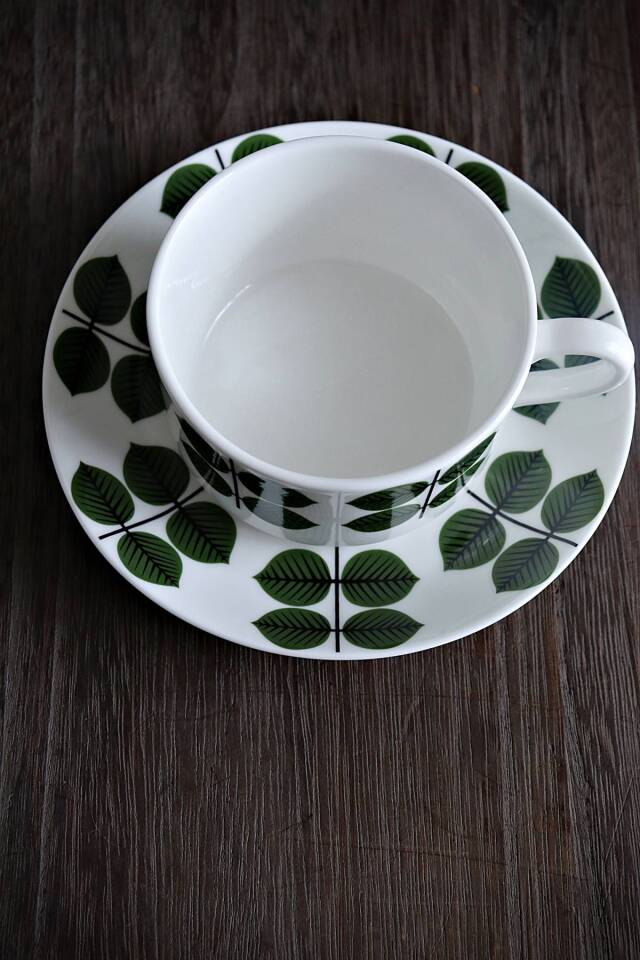 「復刻版」Gustafsberg(グスタフスベリ)｜Bersa(ベルサ)　コーヒーカップ＆ソーサー（正規品）