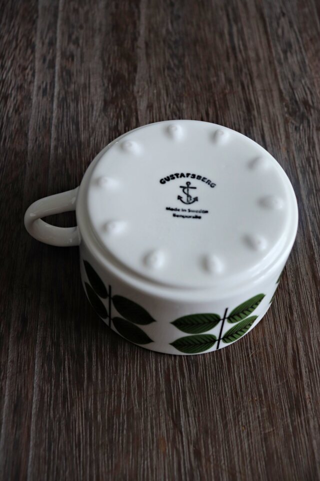 「復刻版」Gustafsberg(グスタフスベリ)｜Bersa(ベルサ)　コーヒーカップ＆ソーサー（正規品）