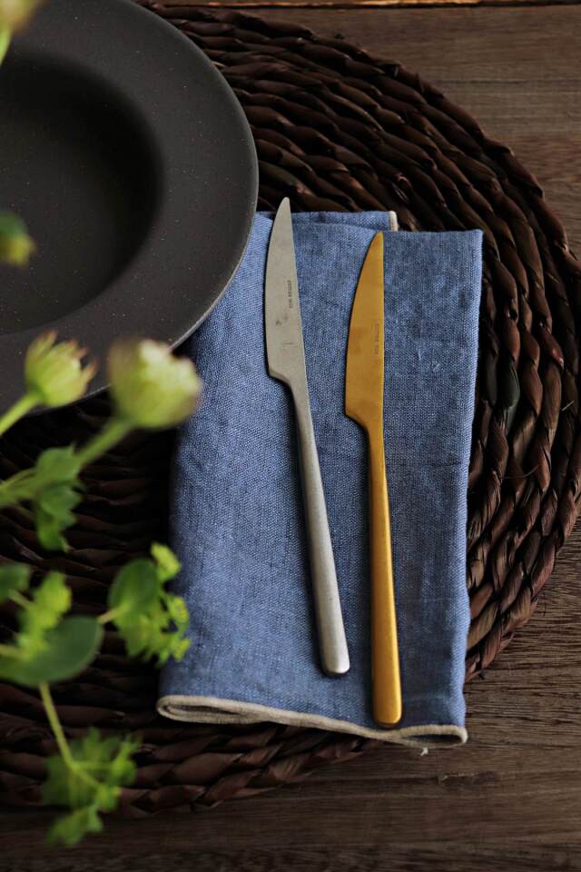 COMAS（コマス）｜Bilbao（ビルバオ） デザートナイフ（シルバー/ゴールド）