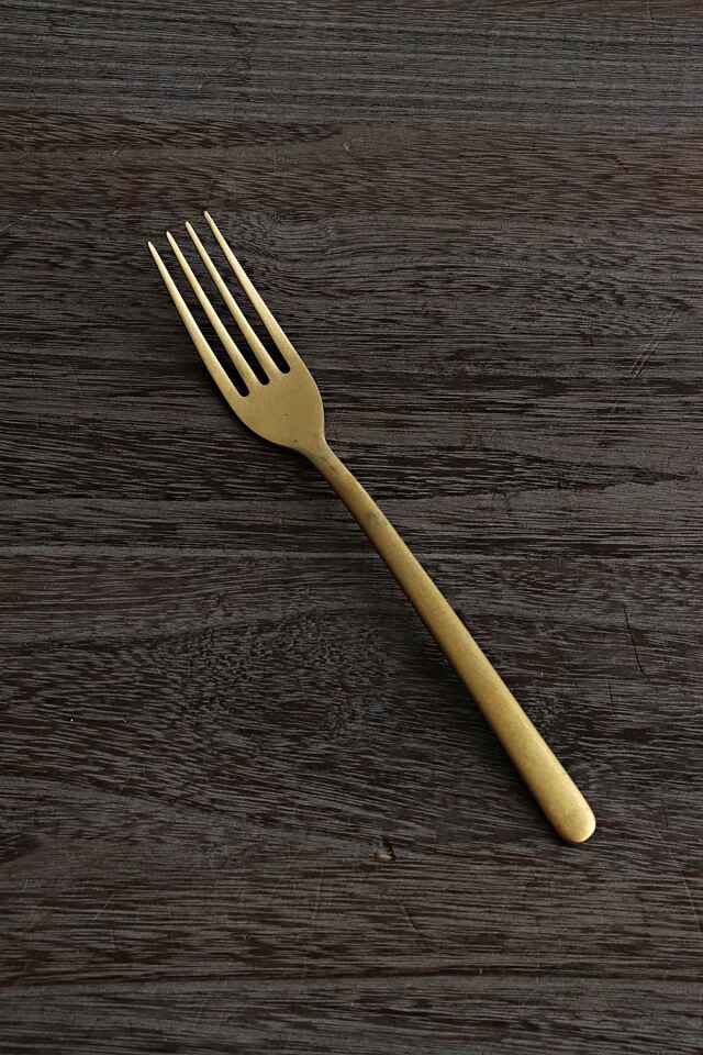 COMAS（コマス）｜Bilbao（ビルバオ） テーブルフォーク ゴールド