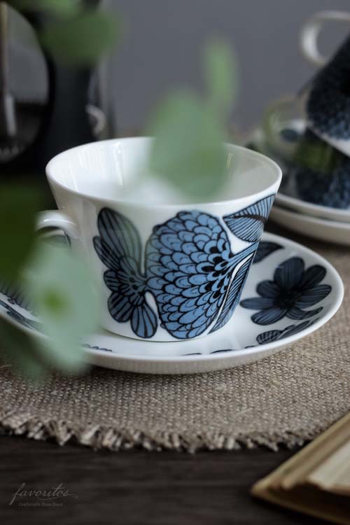 復刻版】Gustavsberg(グスタフスベリ)｜Blue Aster(ブルーアスター  