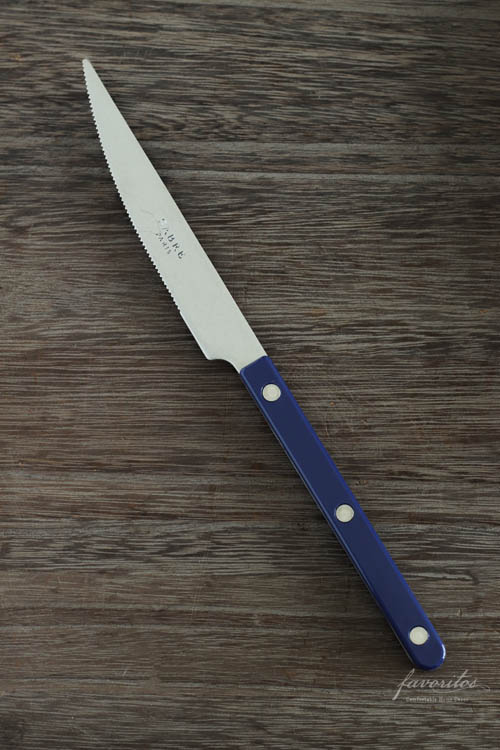 SABRE (サーブル)｜ビストロ ユニ ヴィンテージ テーブルナイフ（ブルー）