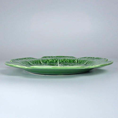 BORDALLO PINHEIRO (ボルダロ・ピニェイロ) ｜ キャベツ　チャージャープレート　グリーン