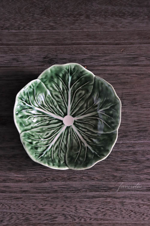 BORDALLO PINHEIRO (ボルダロ・ピニェイロ) ｜ キャベツ　ボウルS　グリーン