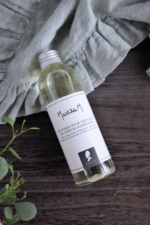 Mathilde M.(マチルドエム)| ディフューザー90ml(コットン フラワー) Mathilde M.(マチルドエム)| ディフューザー用 リフィル(詰替用)200ml