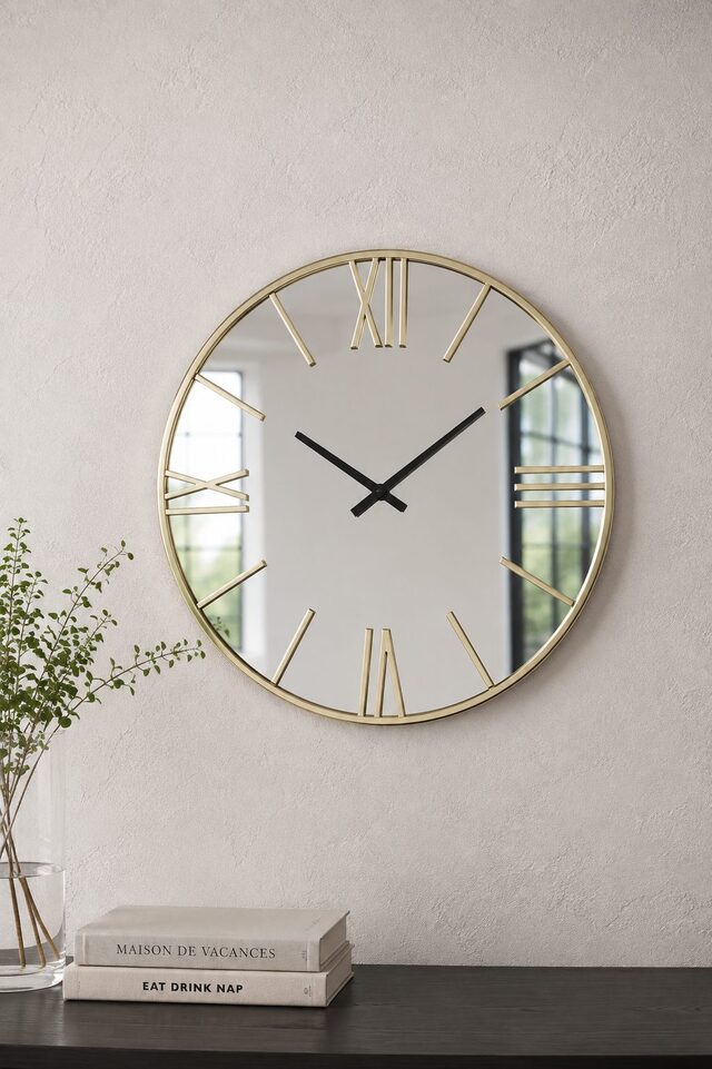 Luxe Mirror Wall Clock｜リュクス・ミラーウォールクロック