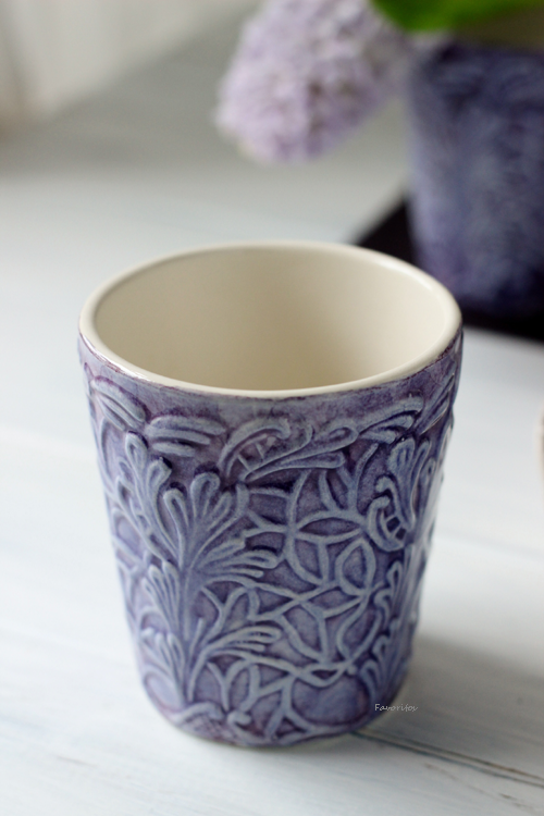 MATEUS(マテュース) ｜レース　マグ　パープル