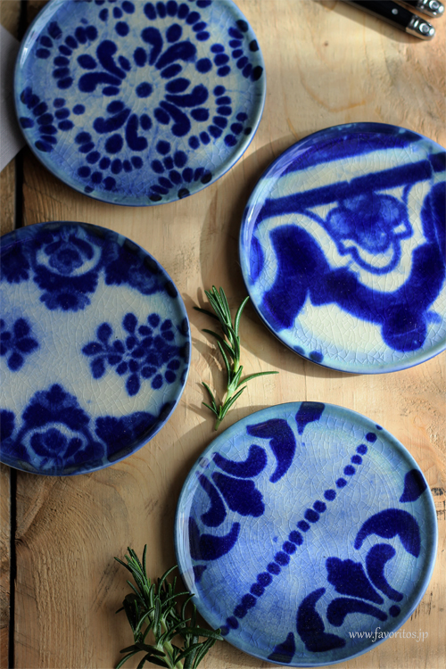 COSTA  NOVA（コスタノバ） ｜ LISBOA（リスボン）　ミニプレート 4 枚セット