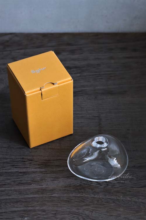 スガハラ｜ミニベース 三角形（クリアー/インディゴブルー）