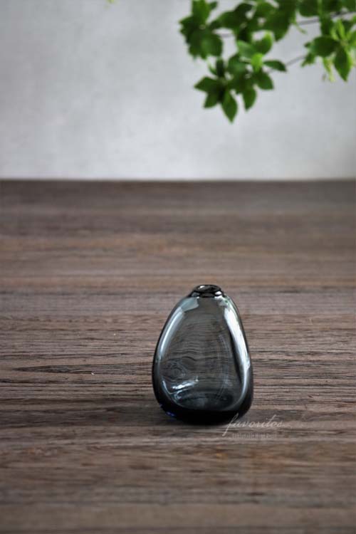 スガハラ｜ミニベース 三角錐（クリアー/インディゴブルー）