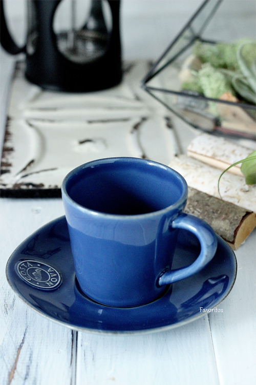 CHIAKISS×およ 好吃 TEE【NAVY】 Lサイズ COSTA NOVA（コスタノバ） ｜NOVA（ノバ） ティーカップ＆ソーサー