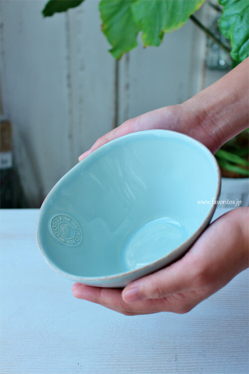 COSTA NOVA（コスタノバ） ｜NOVA（ノバ）　ボウル0.5L（ホワイト/ターコイズ/デニム）