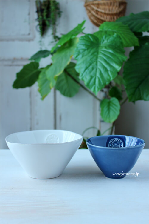 COSTA NOVA（コスタノバ） ｜NOVA（ノバ）　ボウル0.5L（ホワイト/ターコイズ/デニム）