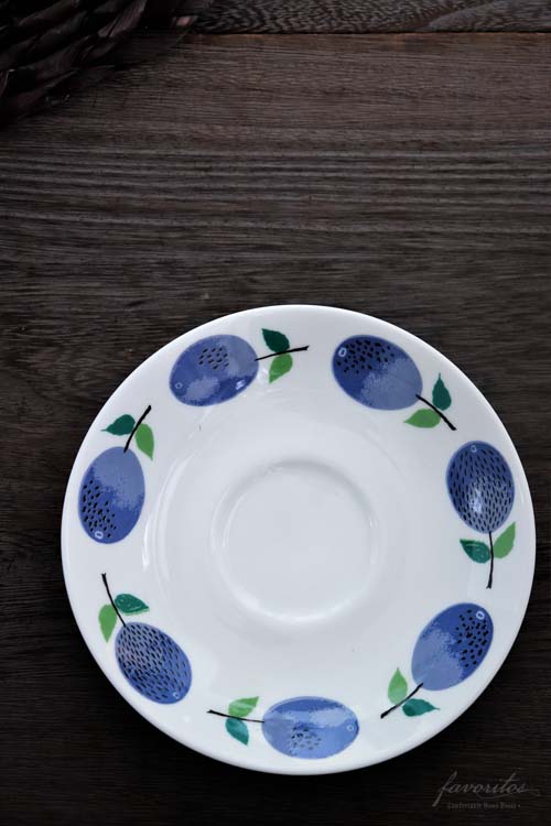 【復刻版】Gustavsberg(グスタフスベリ)｜Prunus(プルーヌス) コーヒーカップ＆ソーサー