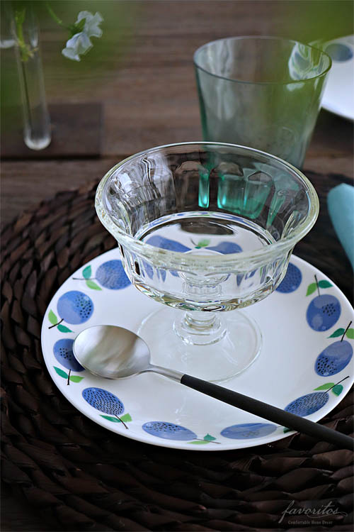 復刻版】Gustavsberg(グスタフスベリ)｜Prunus(プルーヌス) プレート 18cm 