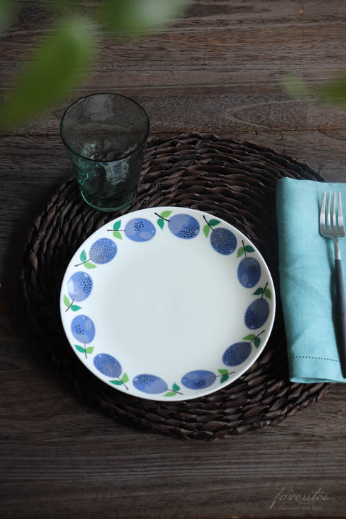 復刻版】Gustavsberg(グスタフスベリ)｜Prunus(プルーヌス) プレート 22cm