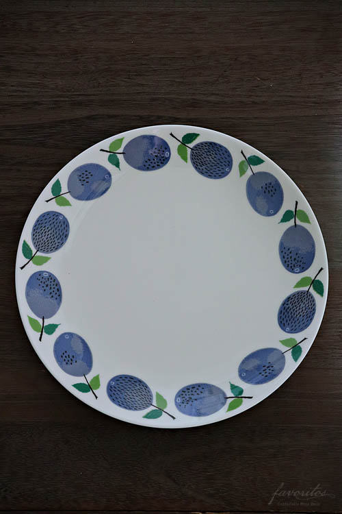 【復刻版】Gustavsberg(グスタフスベリ)｜Prunus(プルーヌス) プレート 22cm（正規品）