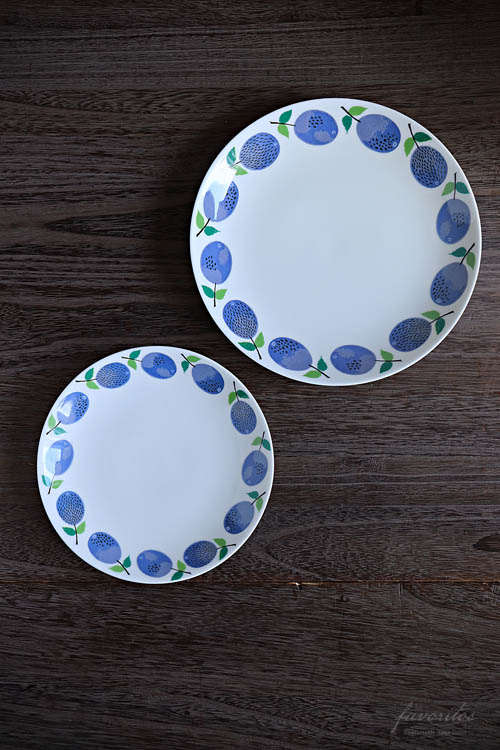 【復刻版】Gustavsberg(グスタフスベリ)｜Prunus(プルーヌス) プレート 22cm（正規品）