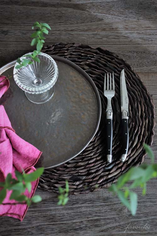 Jean Dubos(ジャン・デュボ)｜ライヨール ステーキナイフ (ブラック)