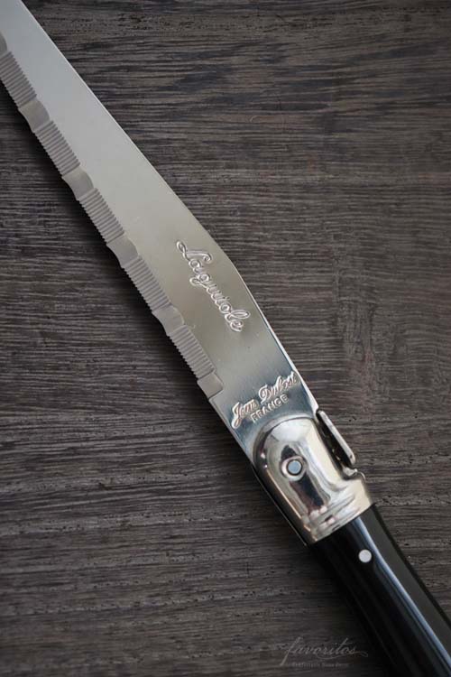 Jean Dubos(ジャン・デュボ)｜ライヨール ステーキナイフ (ブラック)