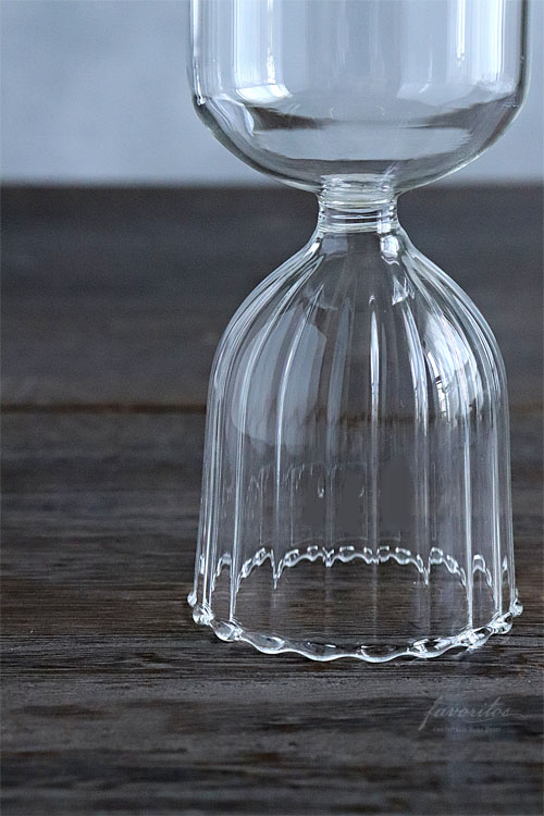 ICHENDORF MILANO（イッケンドルフ ミラノ）｜ TUTU フルート 250ml（クリア/ピンク）