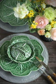 BORDALLO PINHEIRO (ボルダロ・ピニェイロ) | キャベツ チュリーンM(0.4L) グリーン