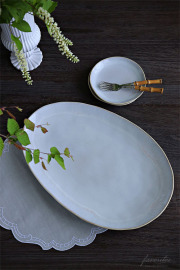 COSTA  NOVA（コスタノバ） ｜  BRISA（ブリサ）　オーバルプラターL（ホワイト）