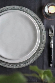 COSTA NOVA（コスタ・ノバ） ｜　RODA（ロダ）ラウンドプレート28（ホワイト/ブラック）