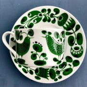 【復刻版】Gustavsberg(グスタフスベリ)｜Turtur(チュールチュール) ティーカップ＆ソーサー（正規品）