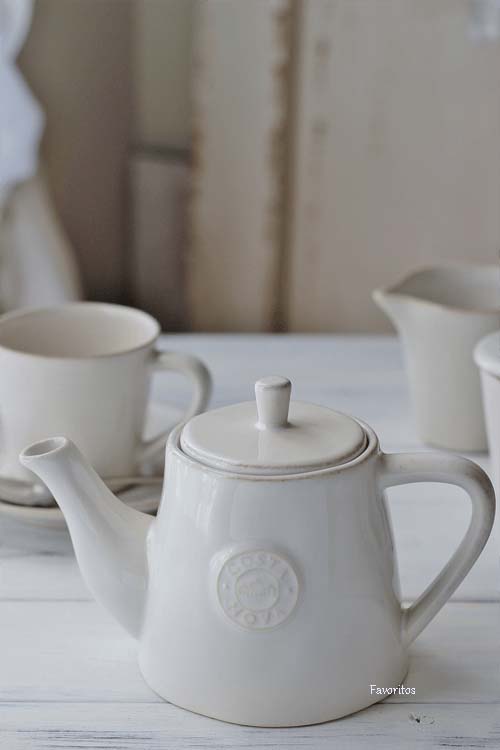 COSTA  NOVA（コスタノバ） ｜NOVA（ノバ）　ティーポット（ホワイト/ターコイズ）