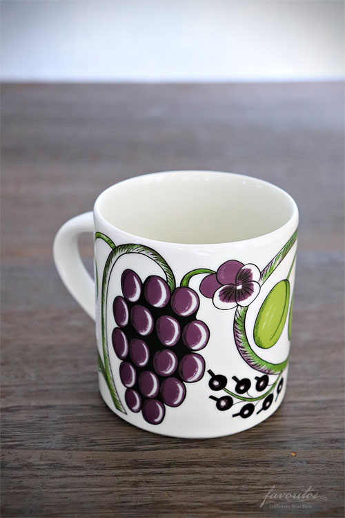 ARABIA（アラビア）｜ パラティッシ マグカップ 350ml パープル