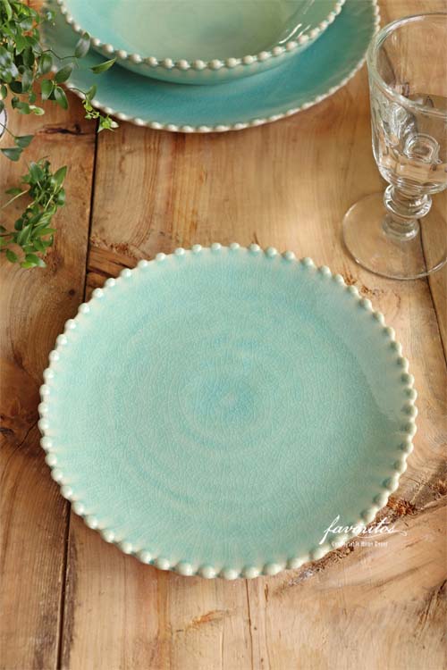 COSTA  NOVA（コスタノバ） ｜PEARL AQUA（パール　アクア）　サラダプレート22ｃｍ