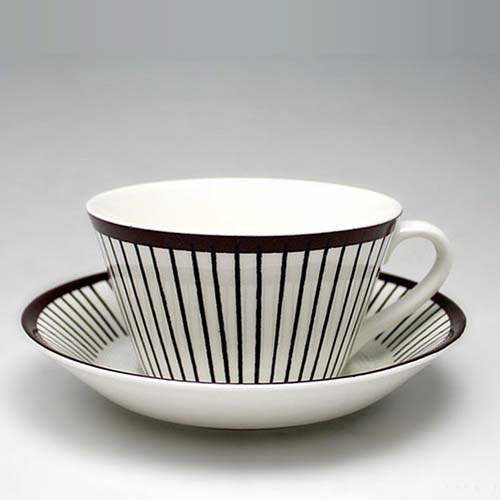 【復刻版】Gustavsberg(グスタフスベリ)｜Ribb(リブ) ティーカップ＆ソーサー