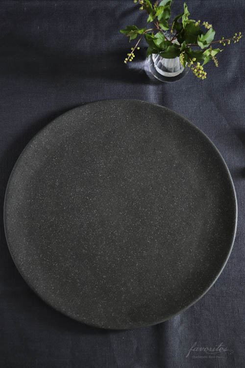 COSTA NOVA（コスタ・ノバ） ｜　RODA（ロダ）ラウンドプレート22（ブラック）