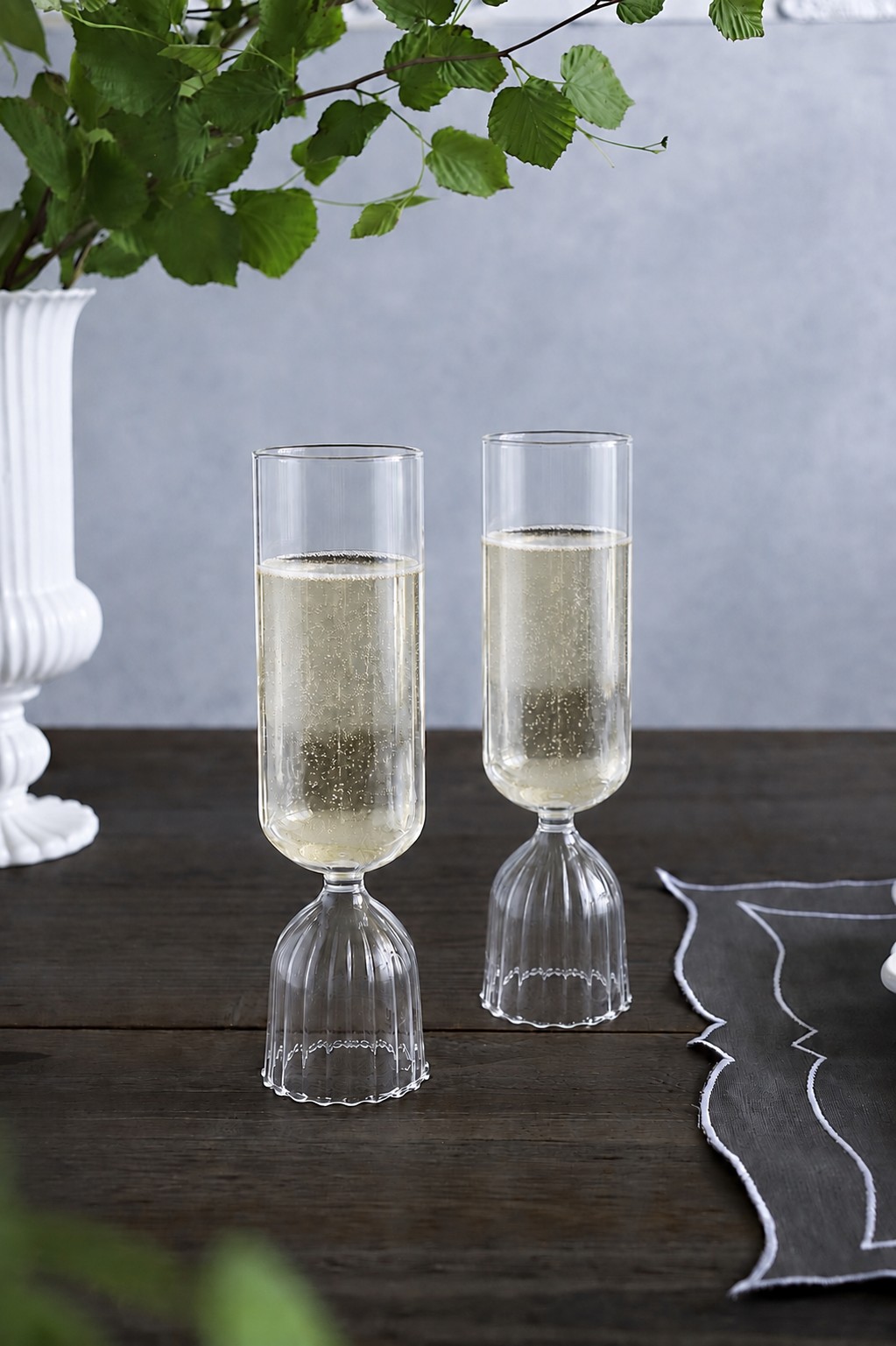 ICHENDORF MILANO（イッケンドルフ ミラノ）｜ TUTU フルート 250ml（クリア/ピンク）