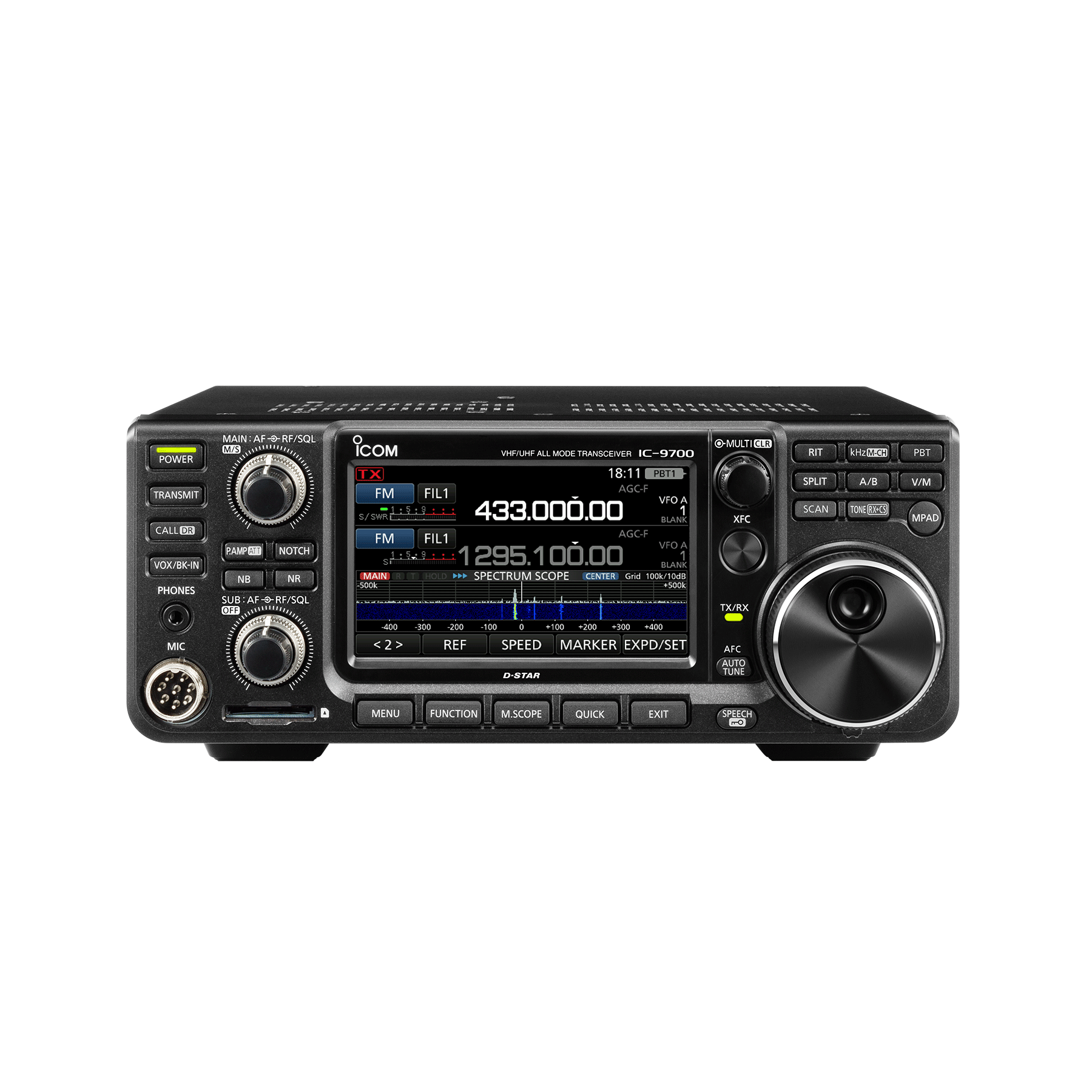 ICOM IC-9700 144MHz・430MHz・1200MHz 〈SSB/CW/RTTY/AM/FM/DV/DD〉50W