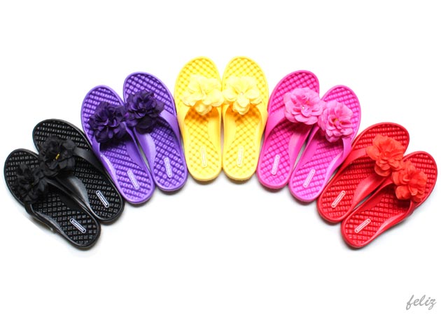 かわいいビーチサンダル